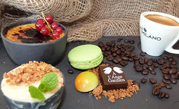 Desserts et café gourmand
